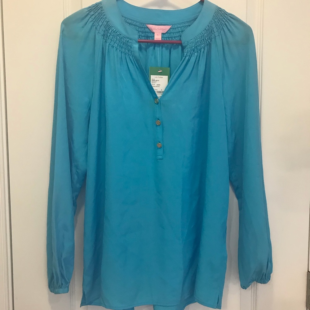 Lilly Pulitzer NWT Elsa Size Small Sparking Blue